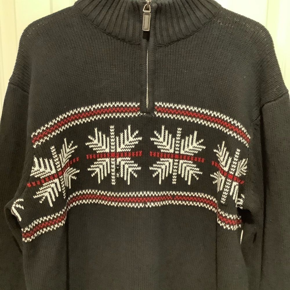 CHAPS COTTON PULLOVER SWEATER‎ - Picture 4 of 10